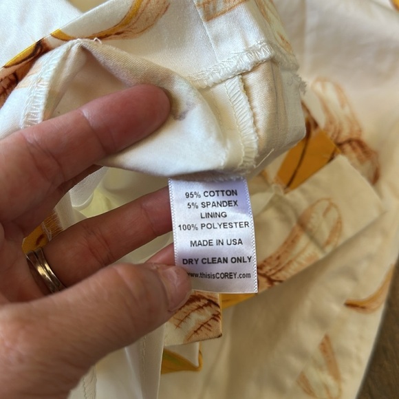 Corly banana pencil skirt size 4 - Picture 6 of 6